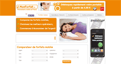 Desktop Screenshot of monforfait.fr